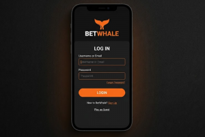 BetWhale casino login on mobile
