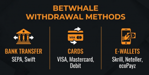 BetWhale withdrawal methods
