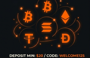 Crypto welcome offer – 125% match
